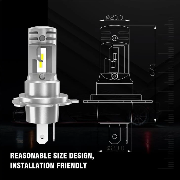 H4 Led Headlight Conversion